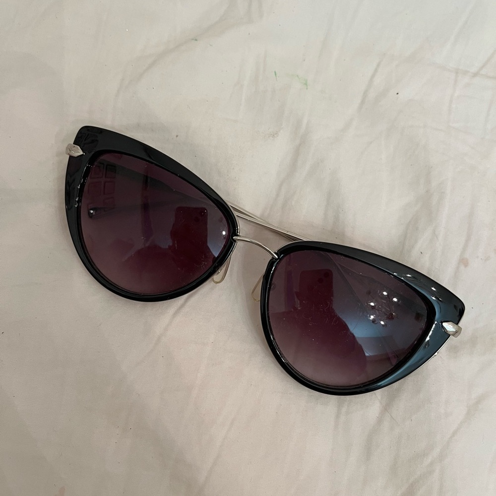 Black Cat Eye Sunglasses